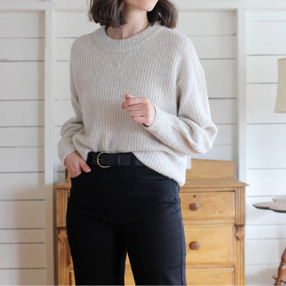 Everlane Sweaters - Everlane The Oversized Alpaca Crew